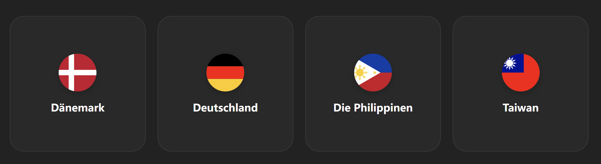 Region auswählen